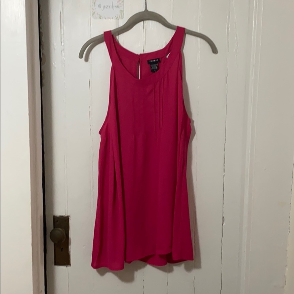 Torrid Raspberry Blouse